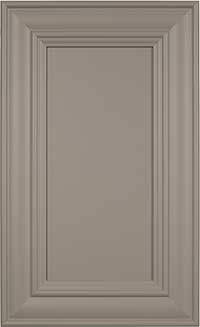 Rosa cabinet doors with a detailed frame and mitered corners, offering elegant cabinet designs and customizable finishes for timeless style.