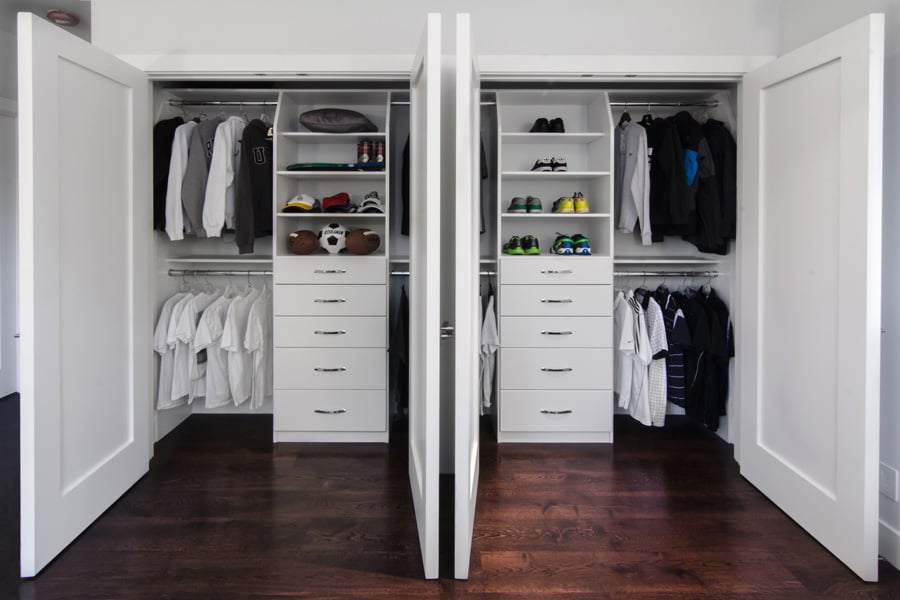 Custom Reach-In Closets Help Maximize Space in Your New South Fremont Condo